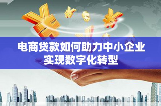 双滦电商贷款如何助力中小企业实现数字化转型