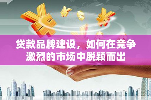 双滦贷款品牌建设，如何在竞争激烈的市场中脱颖而出