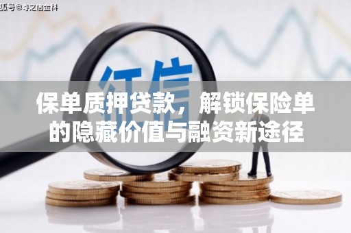 双滦保单质押贷款，解锁保险单的隐藏价值与融资新途径