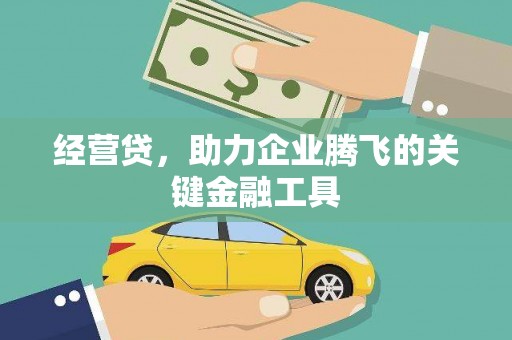双滦经营贷，助力企业腾飞的关键金融工具