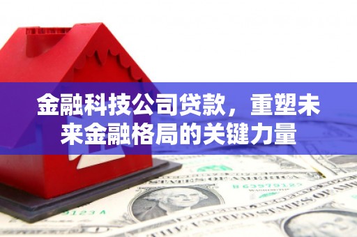 双滦金融科技公司贷款，重塑未来金融格局的关键力量