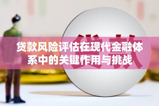 双滦贷款风险评估在现代金融体系中的关键作用与挑战