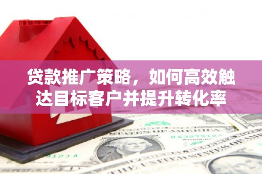 双滦贷款推广策略，如何高效触达目标客户并提升转化率