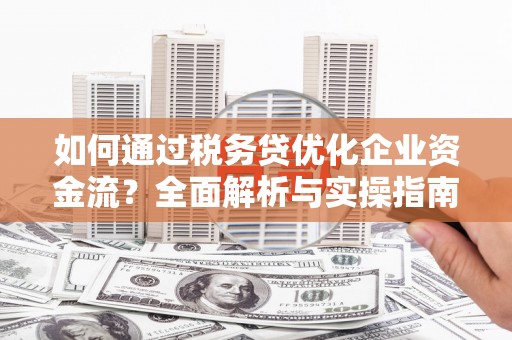 双滦如何通过税务贷优化企业资金流？全面解析与实操指南
