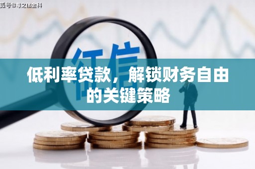 双滦低利率贷款，解锁财务自由的关键策略