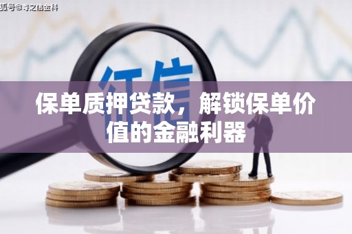 双滦保单质押贷款，解锁保单价值的金融利器