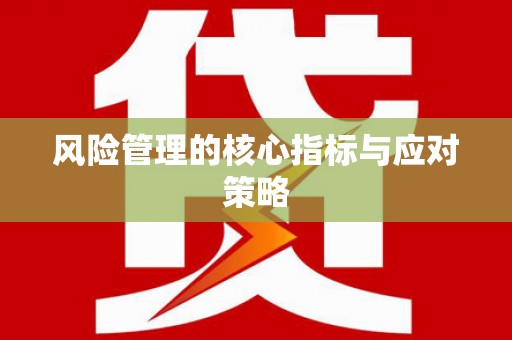 双滦风险管理的核心指标与应对策略