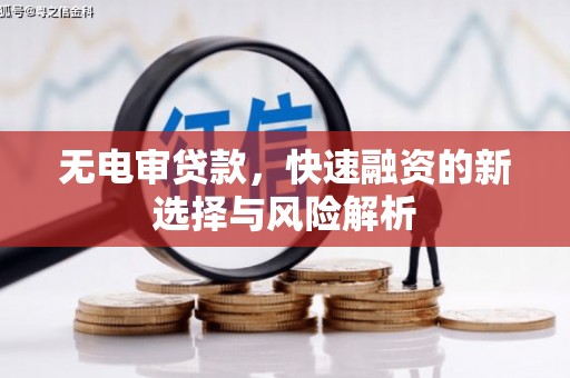 双滦无电审贷款，快速融资的新选择与风险解析
