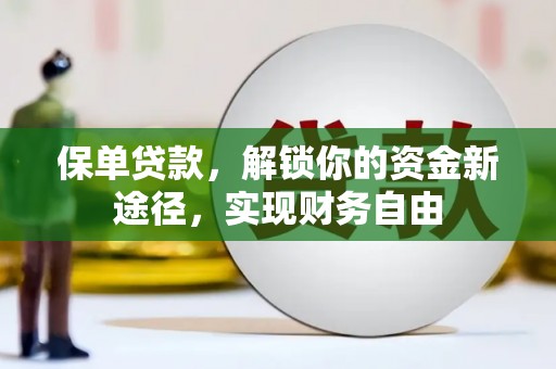 双滦保单贷款，解锁你的资金新途径，实现财务自由