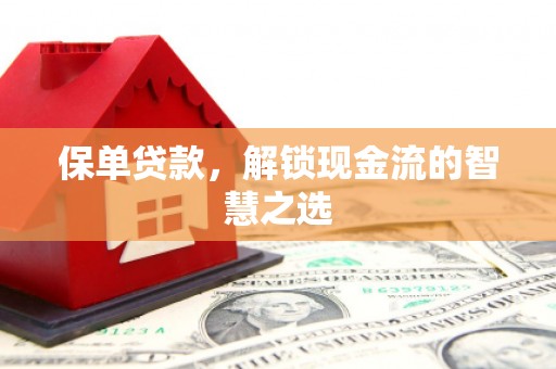 双滦保单贷款，解锁现金流的智慧之选