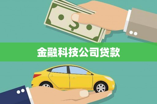 双滦金融科技公司贷款