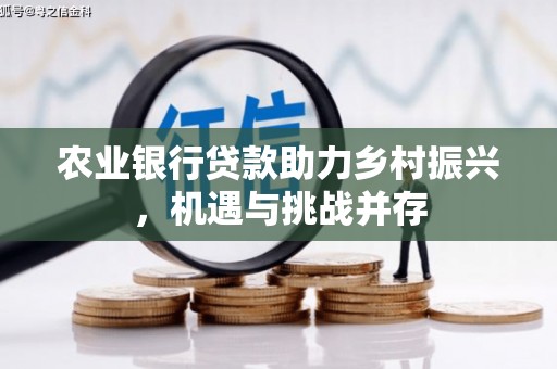 双滦农业银行贷款助力乡村振兴，机遇与挑战并存