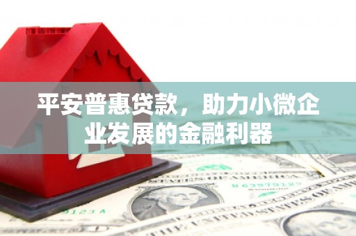 双滦平安普惠贷款，助力小微企业发展的金融利器