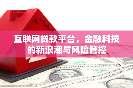 双滦互联网贷款平台，金融科技的新浪潮与风险管控