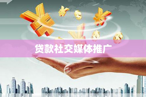 双滦贷款社交媒体推广