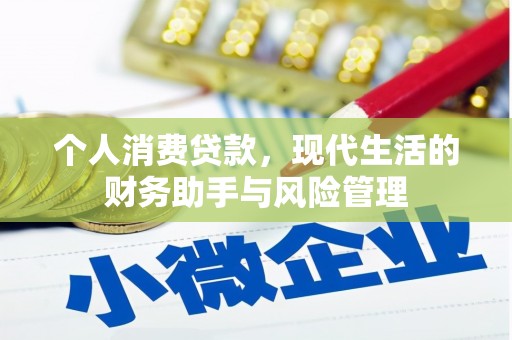 双滦个人消费贷款，现代生活的财务助手与风险管理