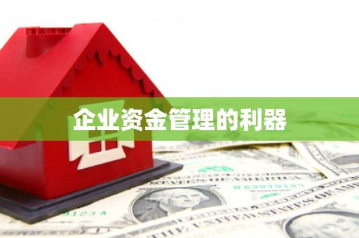 双滦企业资金管理的利器